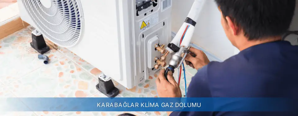 Karabağlar İlçemi AUX Klima Gaz Dolumu